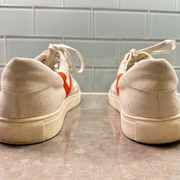 BP Sneaker with Pink Stripes | Size 9.5 - Picture 6 of 8